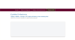 Desktop Screenshot of cybelecreations.com